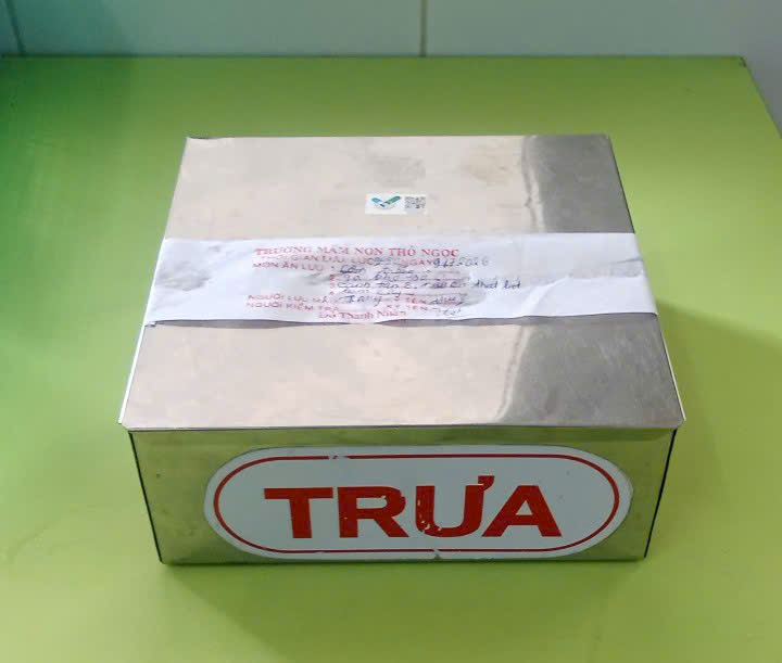 Preserved meal sample