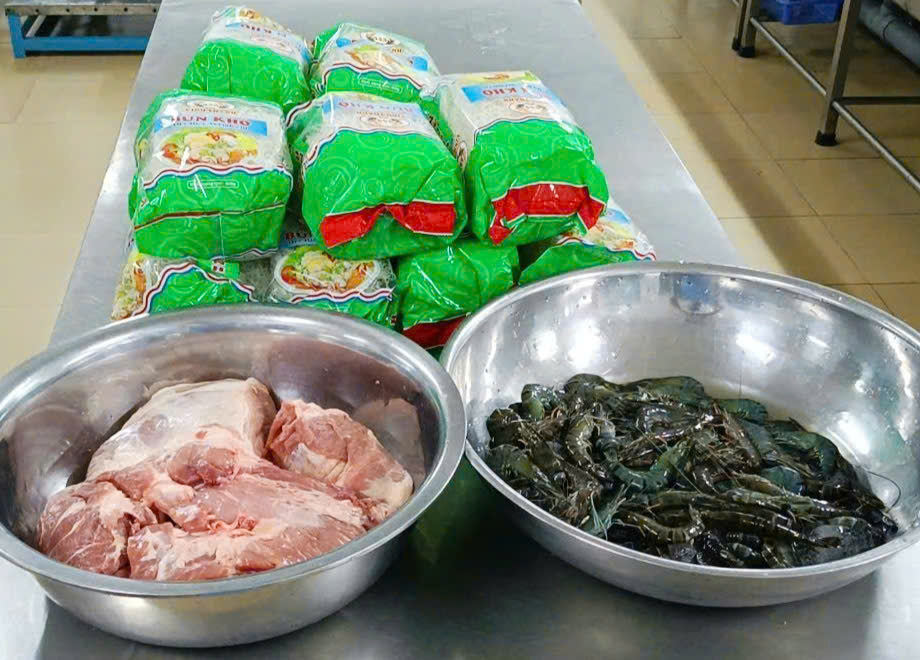 Preserved meal sample