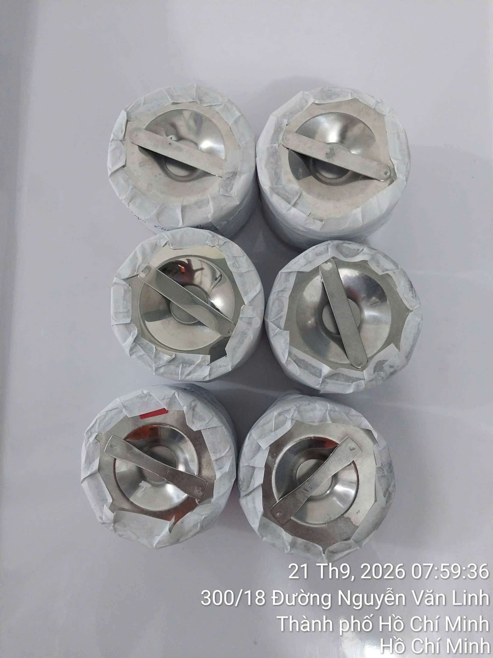 Preserved meal sample