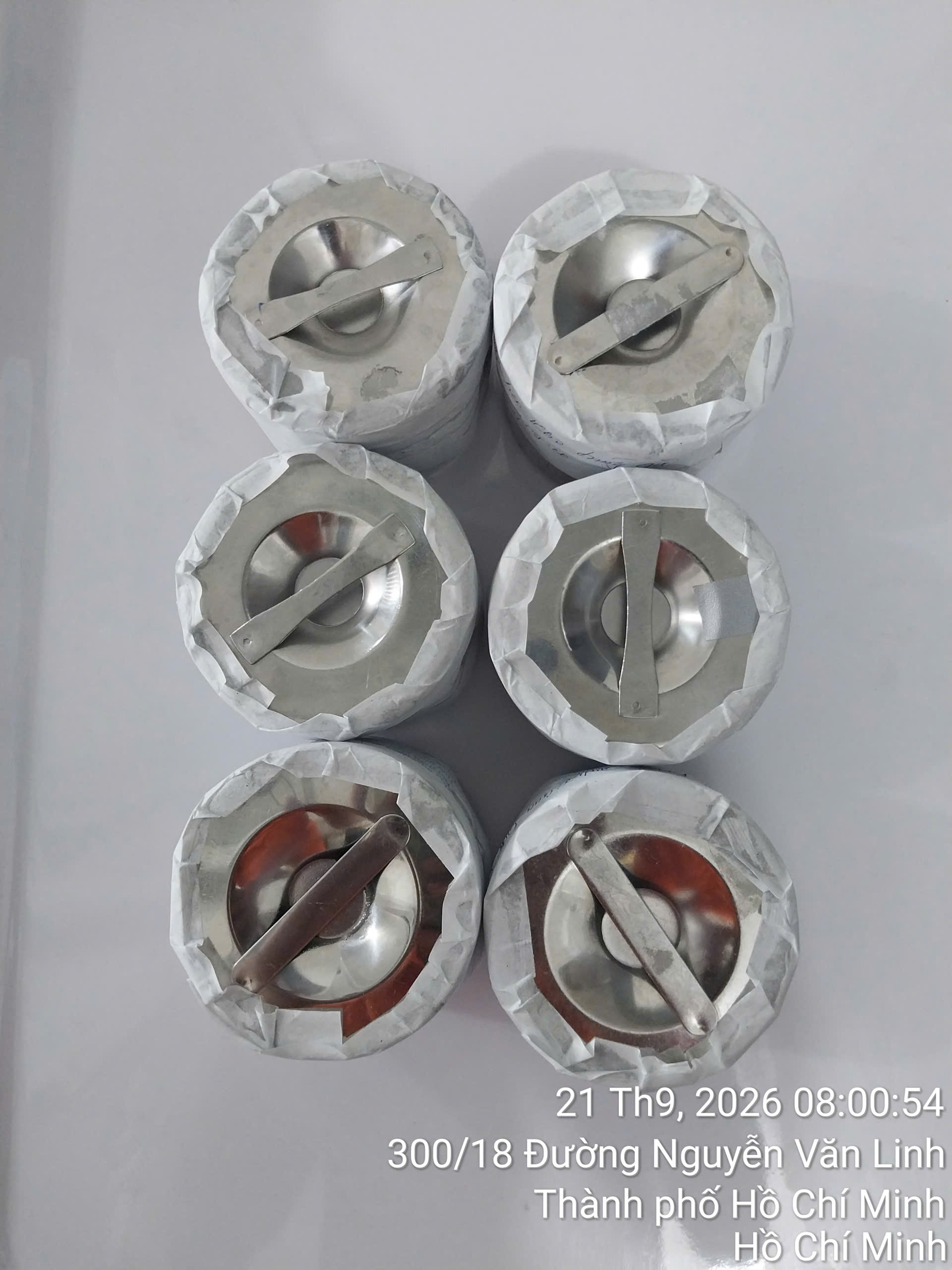 Preserved meal sample