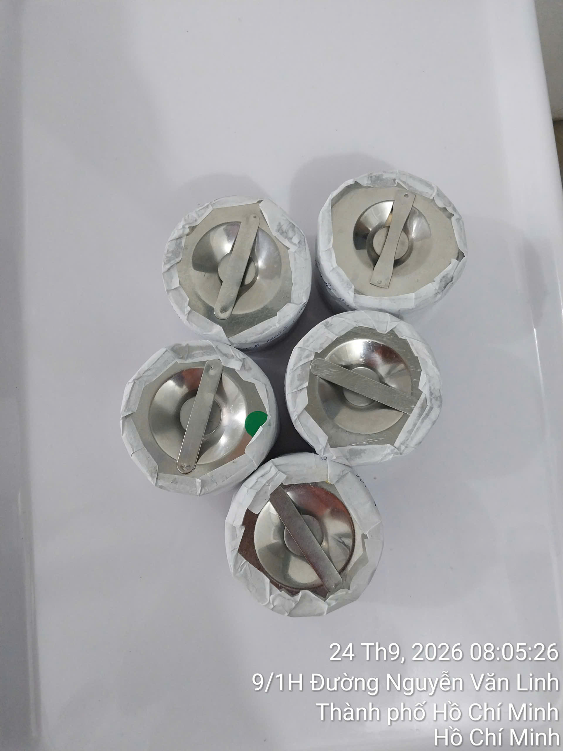 Preserved meal sample