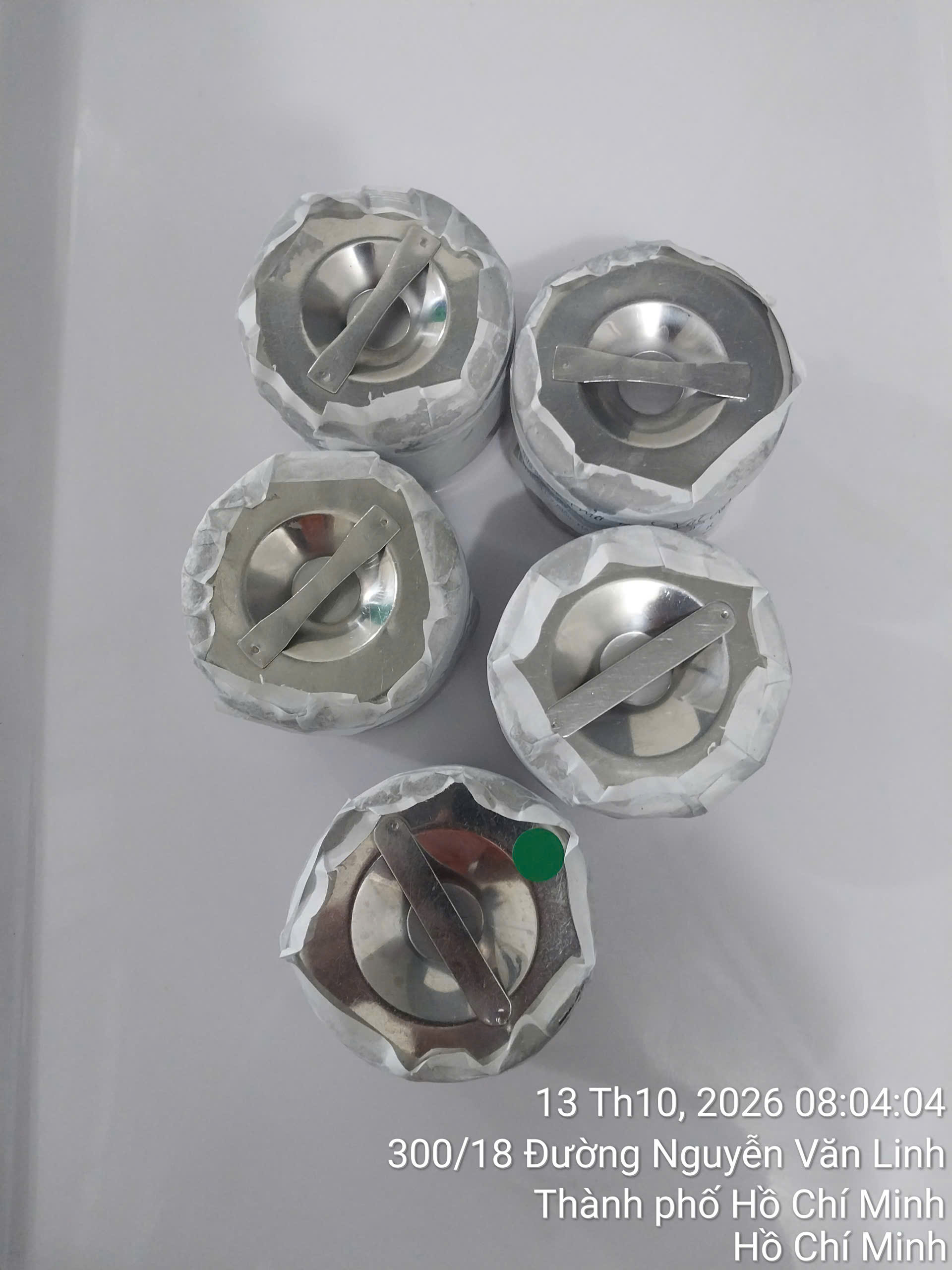 Preserved meal sample