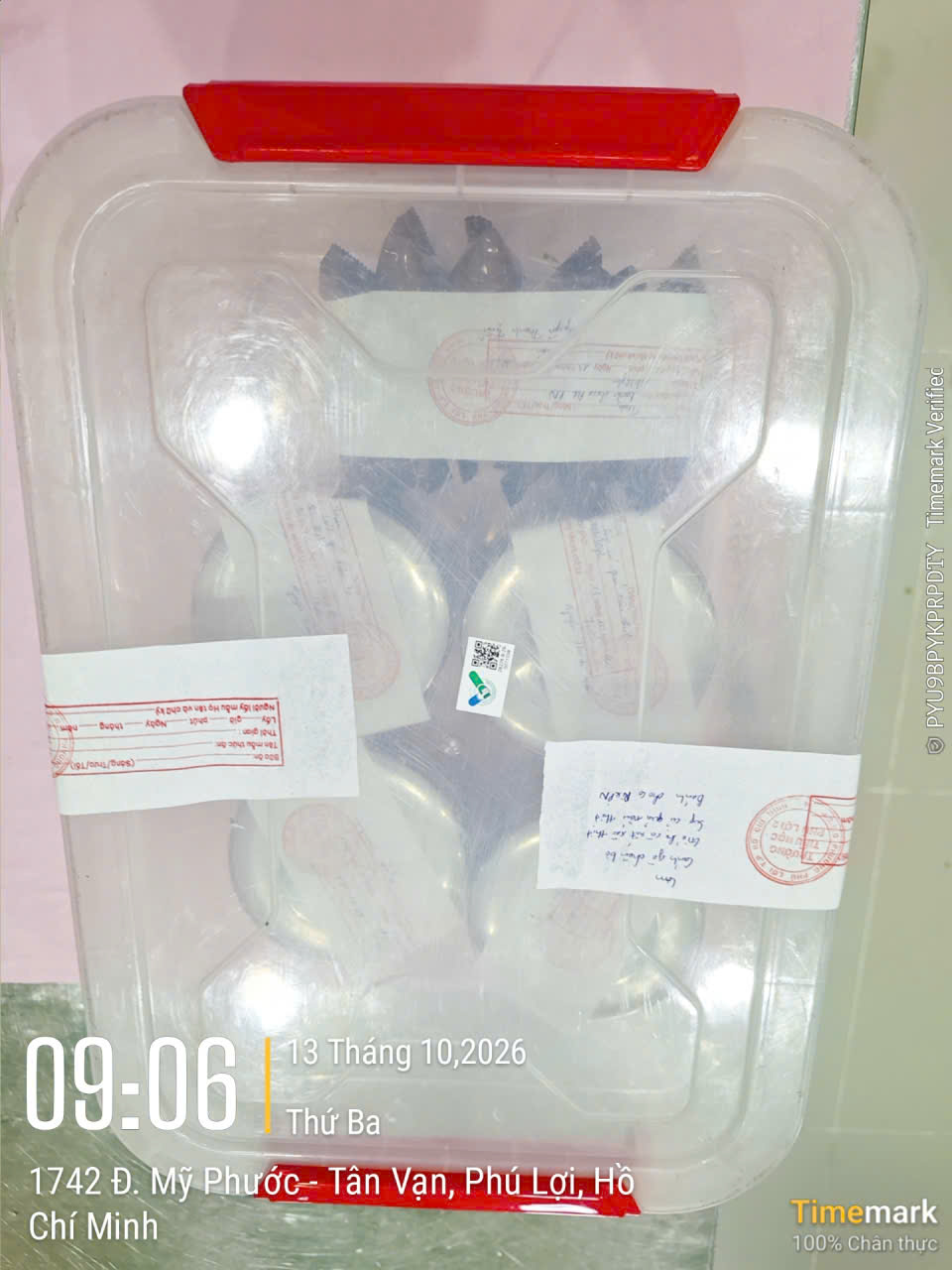 Preserved meal sample