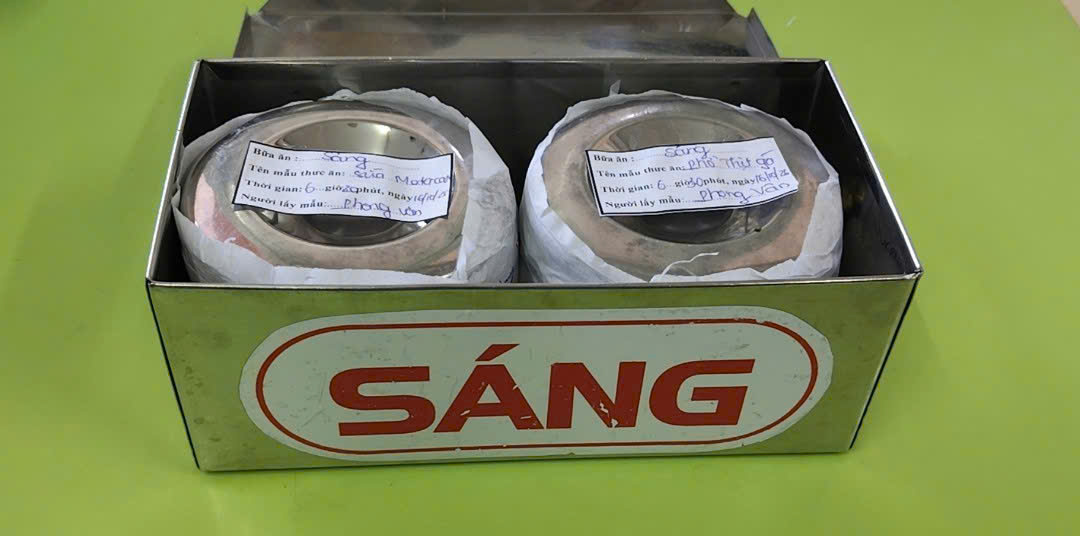 Preserved meal sample