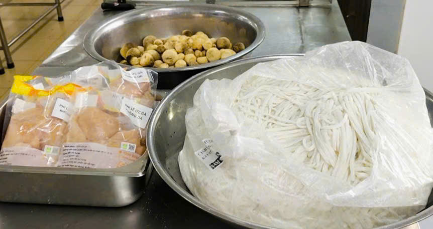 Preserved meal sample