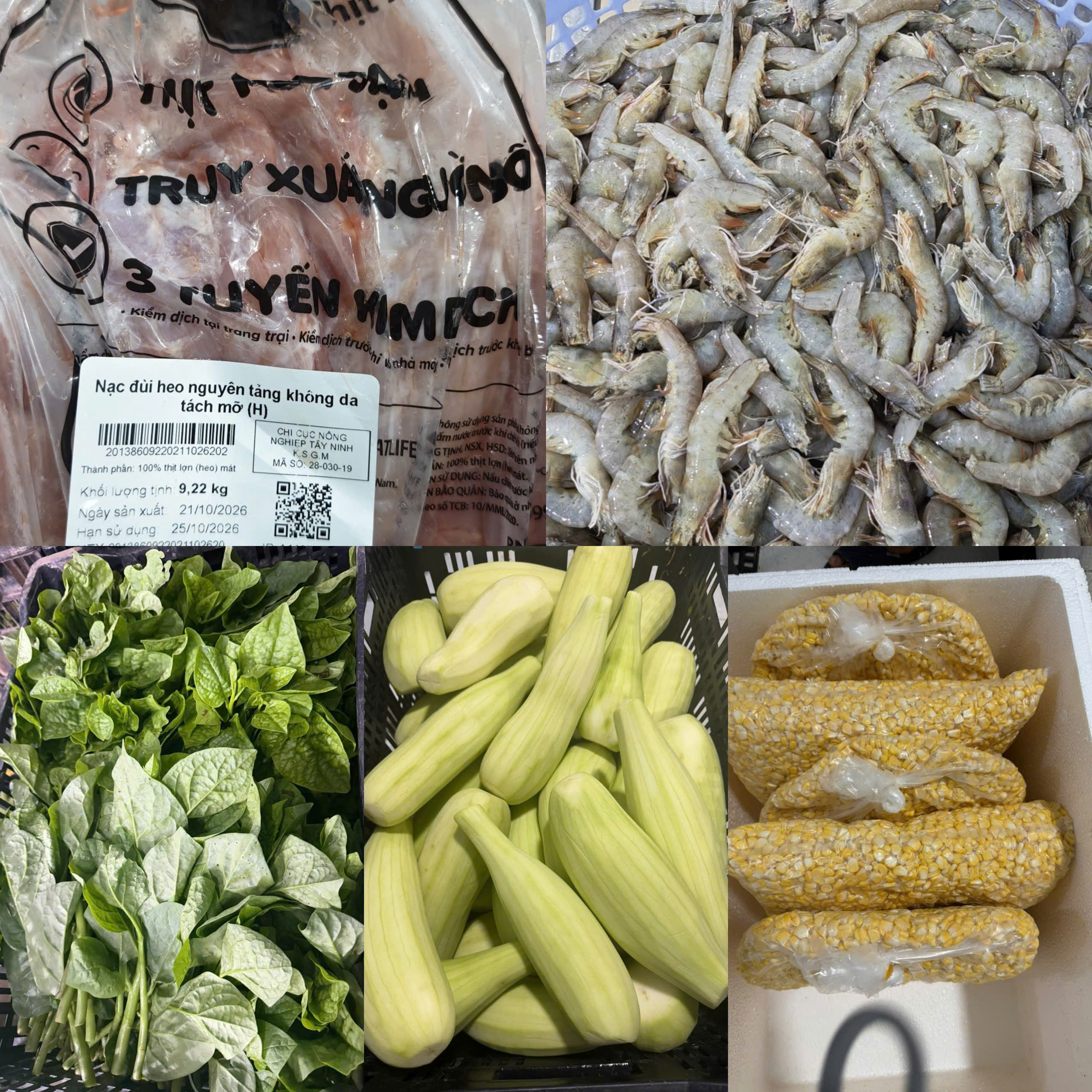 Preserved meal sample
